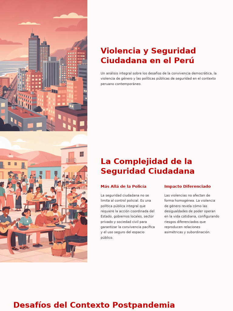 Violencia y Seguridad Ciudadana en Perú | PDF | Violencia | Valores