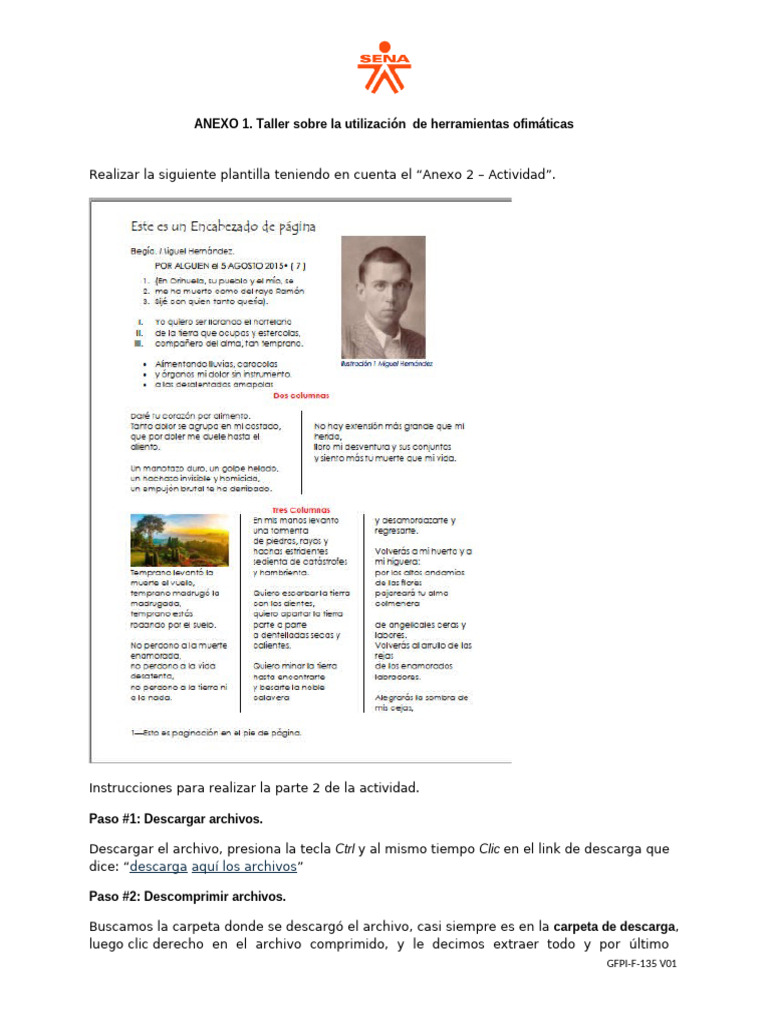 taller para realizar (2) | PDF | Archivo de computadora | Microsoft Word