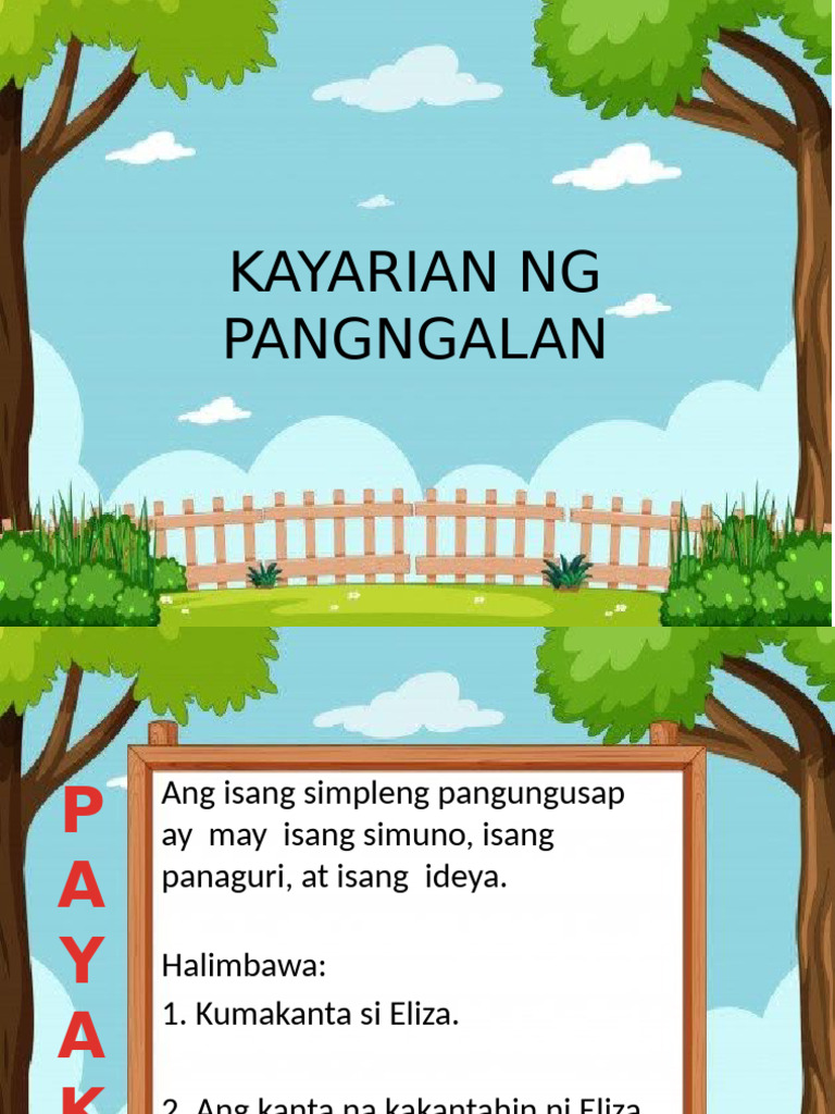 Kayarian NG Pangngalan | PDF