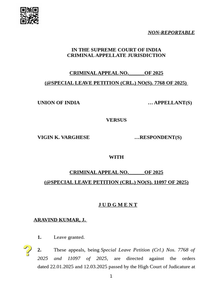 Supreme Court Bail Ruling on NDPS Case | PDF | Bail | Justice
