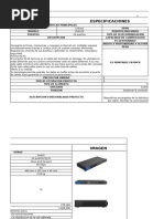Especificaciones del Kit Starlink Mini | PDF | Wifi | Redes de computadoras