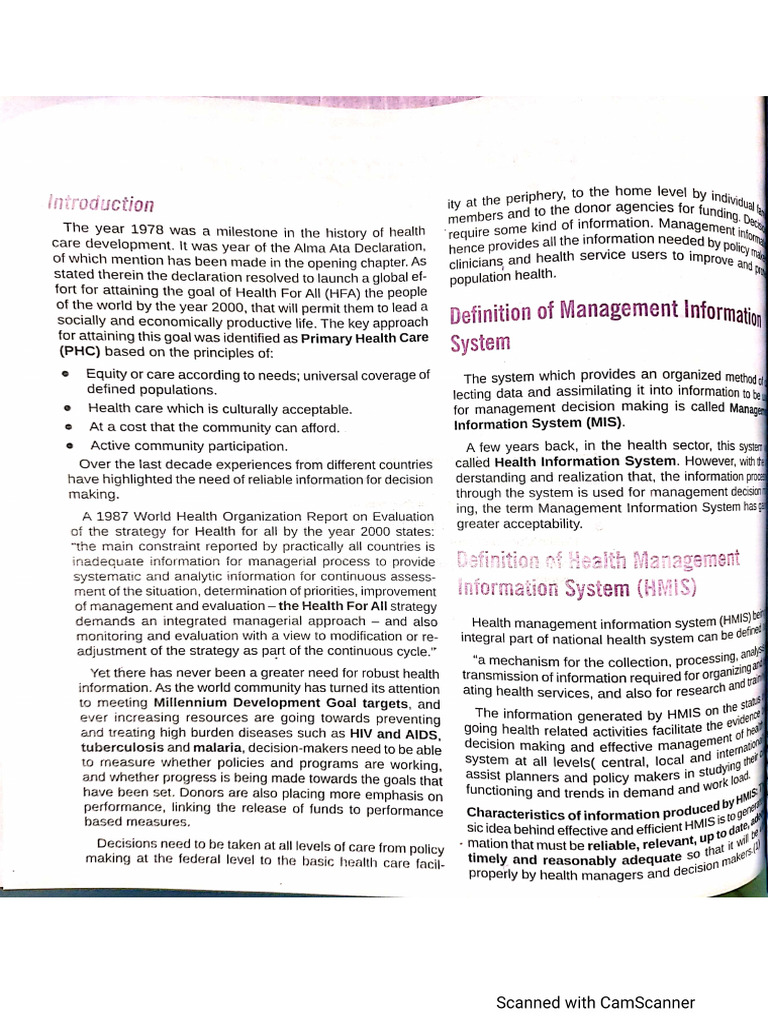 HMIS Tutorial - Health Management Information System | PDF