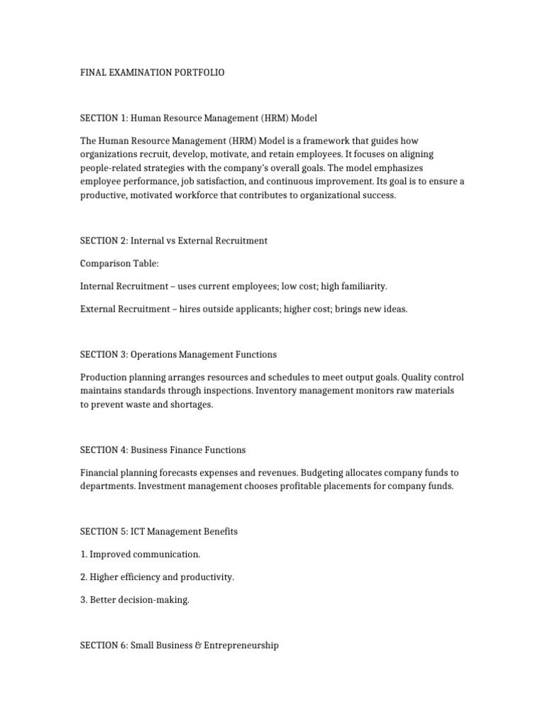 HRM and Business Functions Overview | PDF