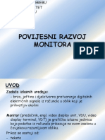 Povijesni Razvoj Monitora