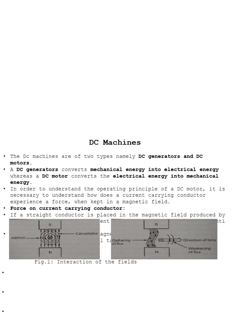 DC and AC Machines Overview | PDF | Electric Motor | Transformer
