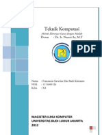 Download Tugas Metode Eliminasi Gauss dengan Matlab by FX Eko Budi Kristanto SN96715952 doc pdf