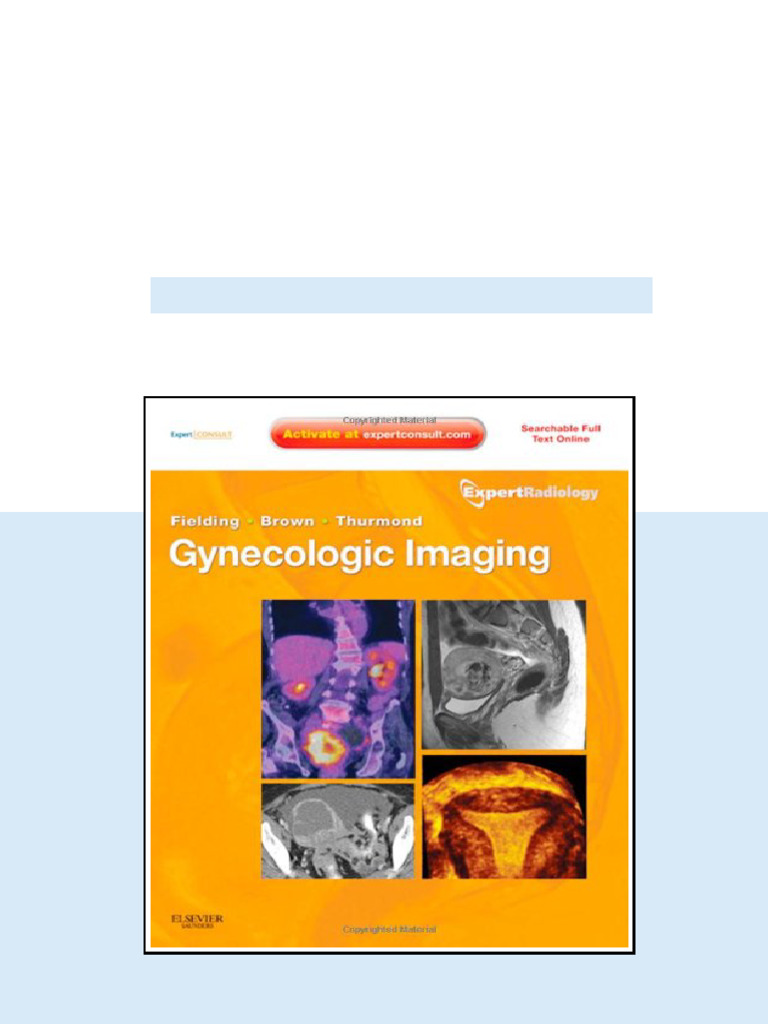 Gynecologic Imaging 1 Har/Psc Edition Julia R. Fielding - ebook and ...