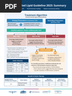 Canadian Lipid Guideline 2023 | PDF | Cardiovascular Diseases | Statin