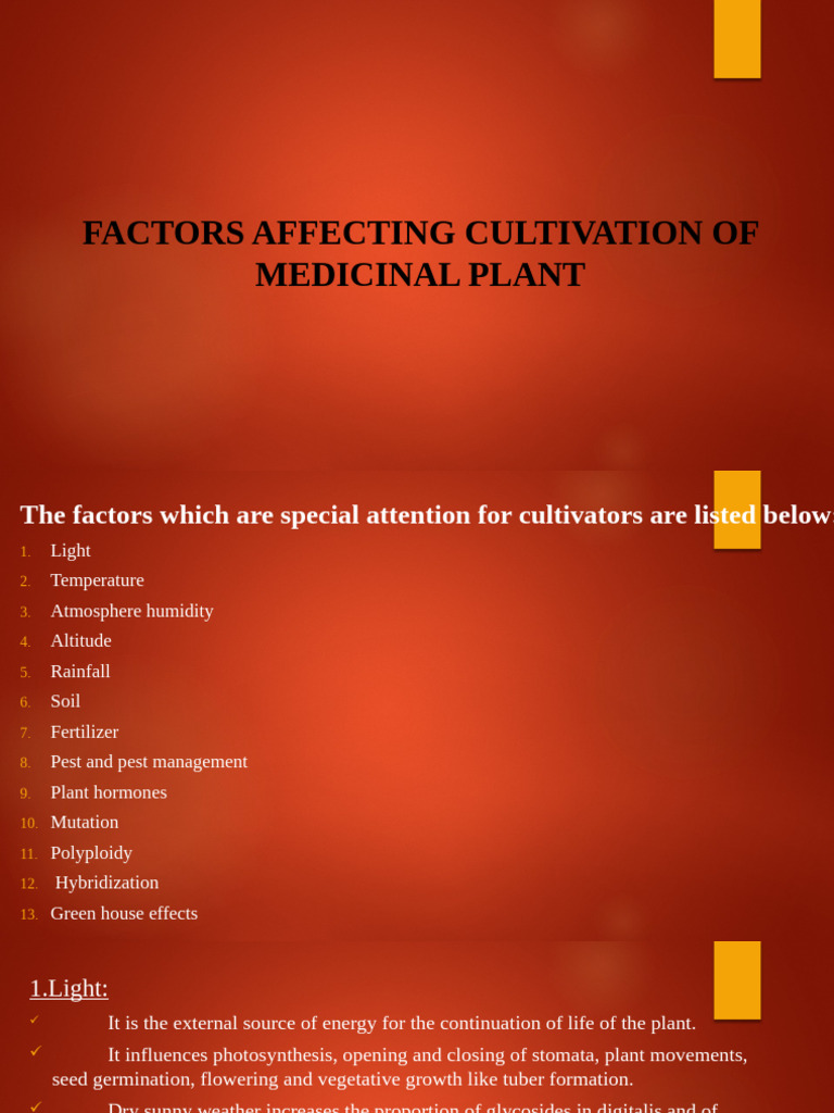 4.factors Influencing | PDF | Soil | Plant Hormone
