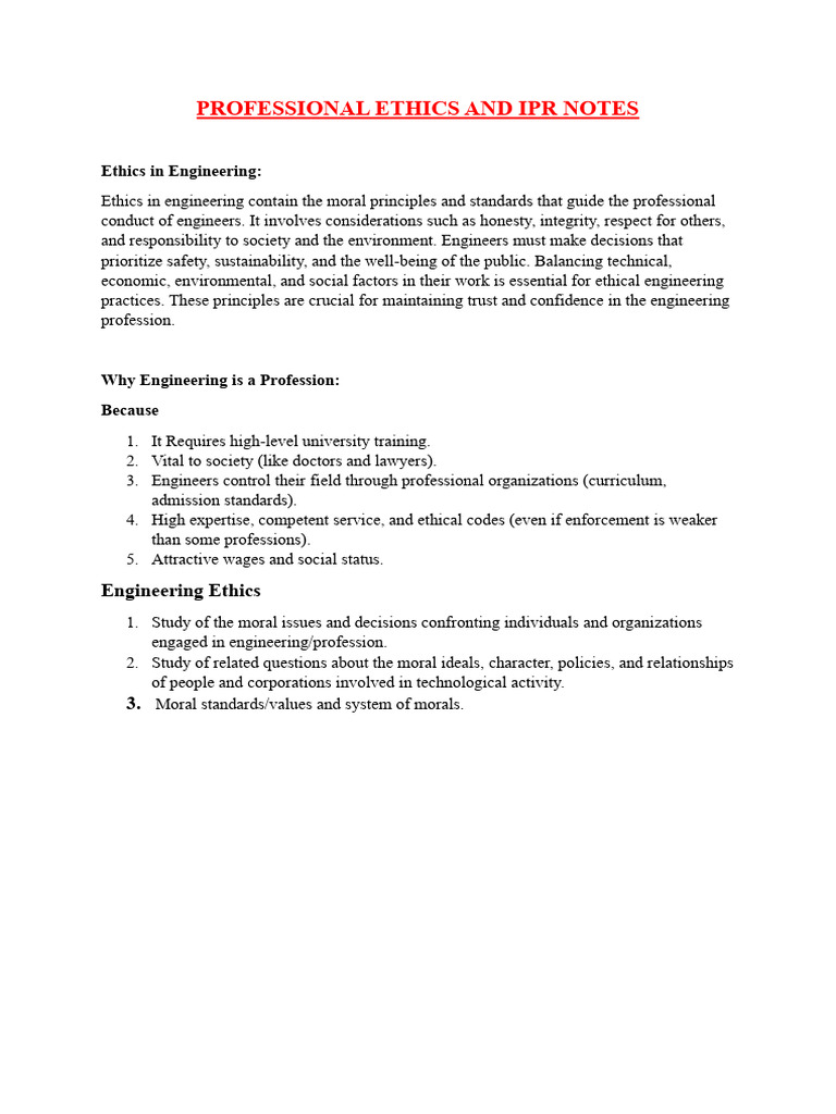 Engineering Ethics and Responsibilities Guide | PDF | Utilitarianism ...