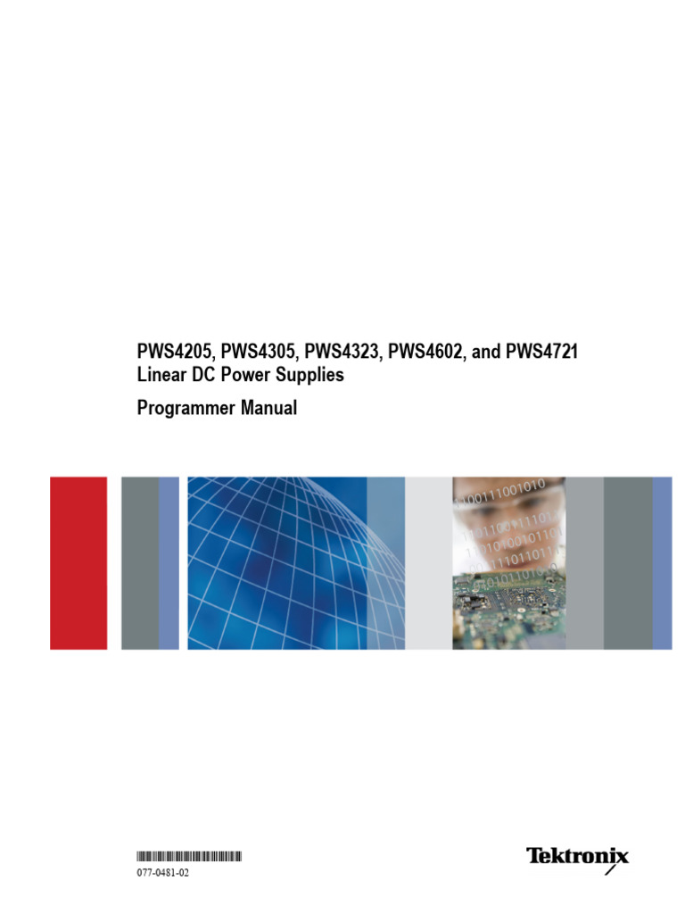 PWS Linear DC Power Supply Manual | PDF | Computer Engineering | Computing