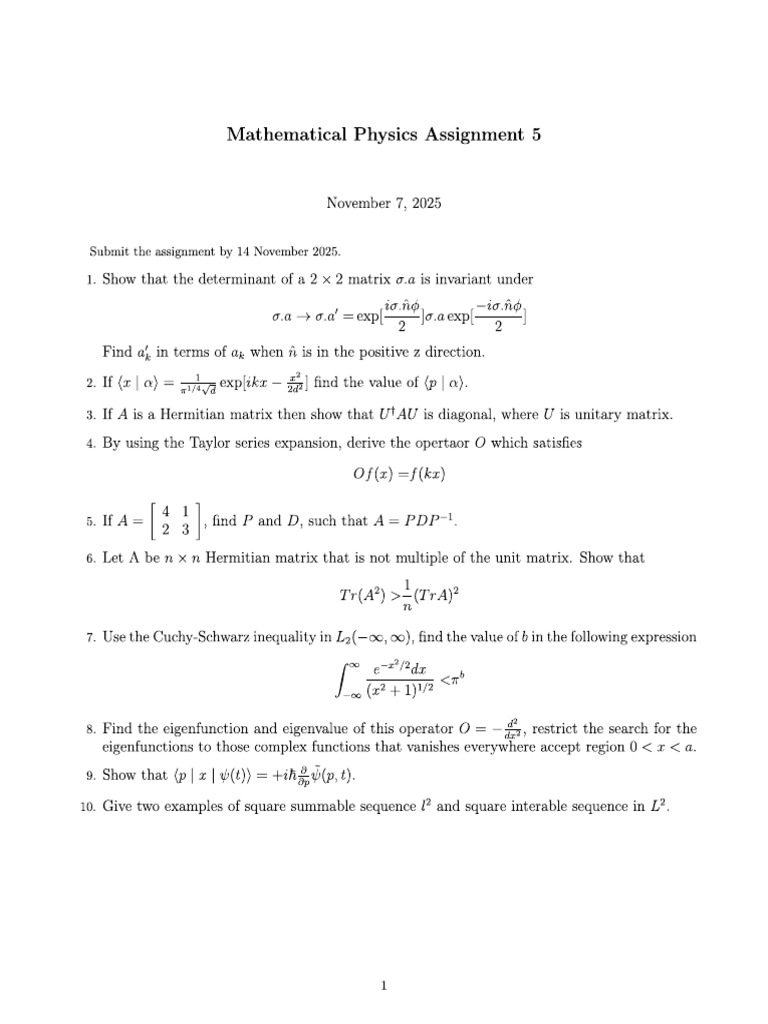 Assignment 5 | PDF