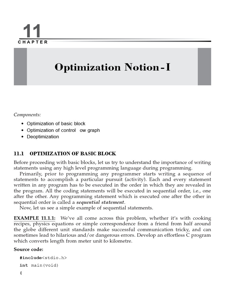 Basic Block Optimization in Programming | PDF | Scope (Computer Science ...