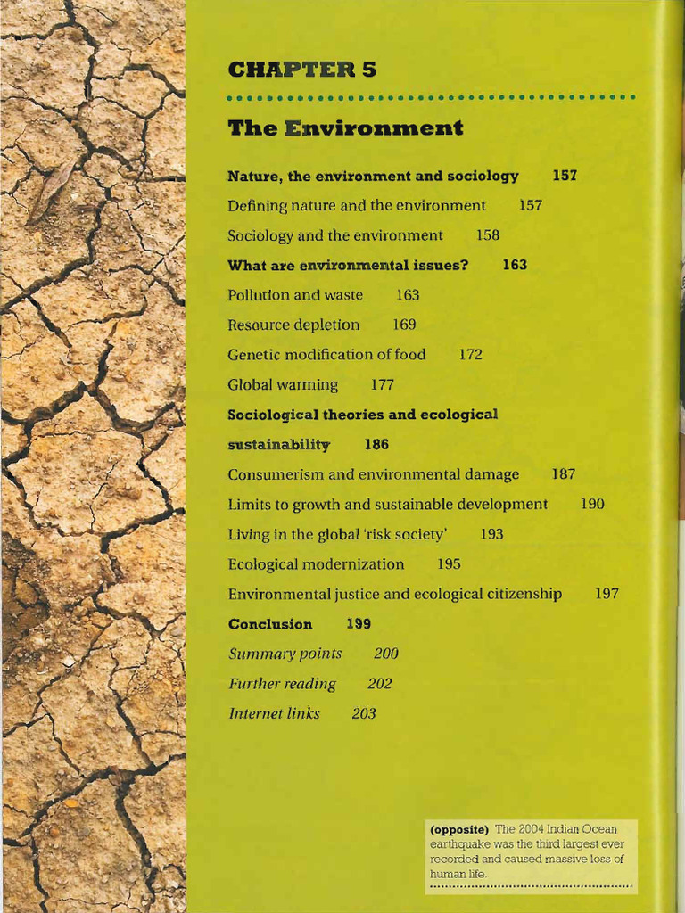 Environment Book Chapter | PDF | Water Pollution | Air Pollution