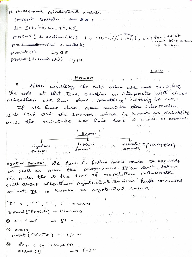 Understanding Compilation Errors in Code | PDF