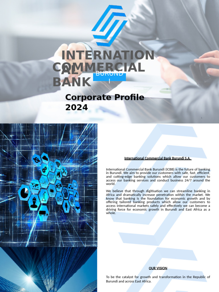 ICBB Corporate Profile - 2024 | PDF | Banks | Burundi