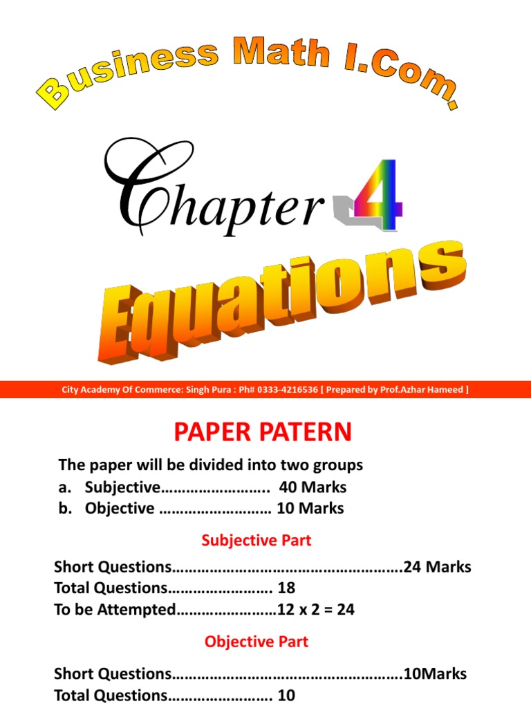 Equations and Functions Guide | PDF | Polynomial | Equations