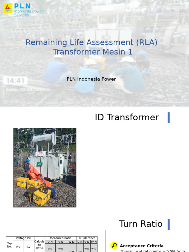 Transformer Remaining Life Assessment Report | PDF | Electromagnetism ...