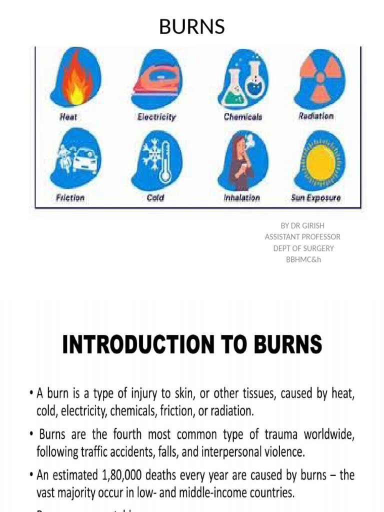 Understanding Burn Injury Zones | PDF
