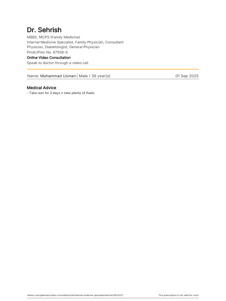Medical Record 1756781816703 | PDF