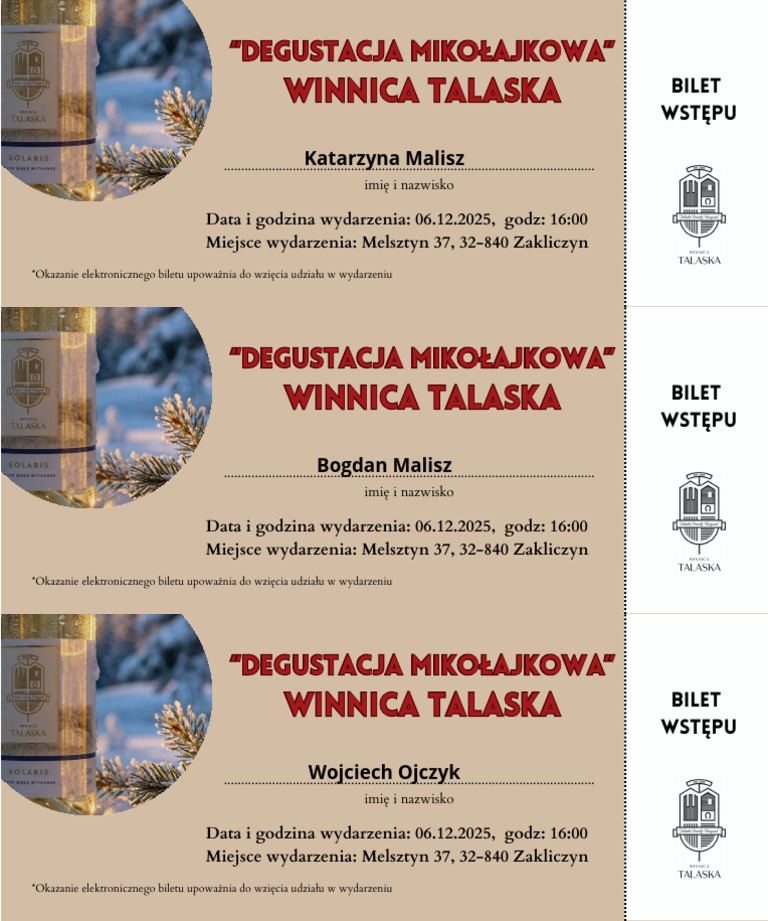 Bilety Winnica-2 | PDF