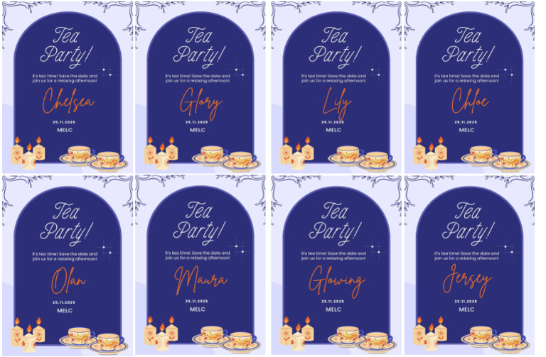 Tea Party 1 | PDF