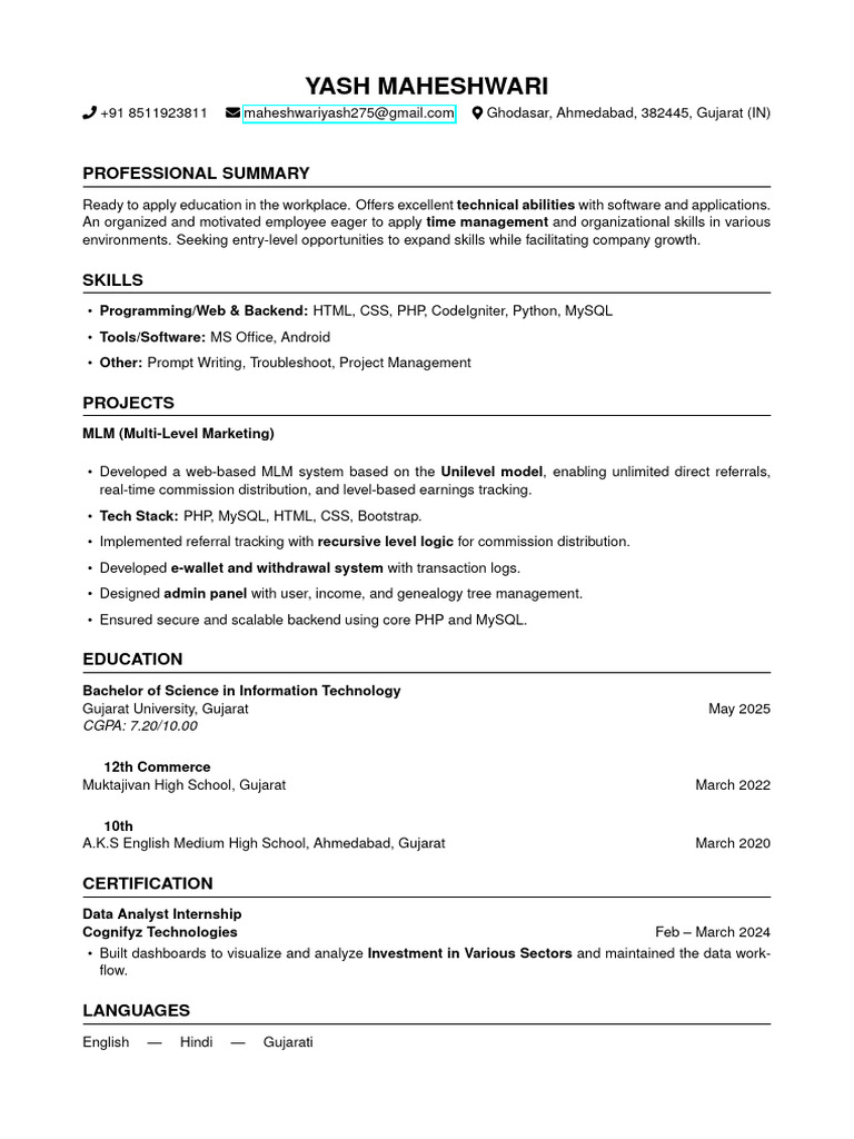 M Yash LTE | PDF