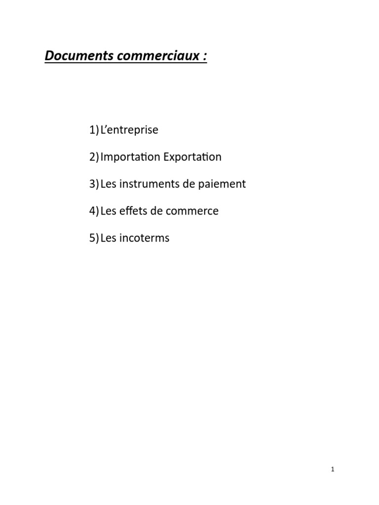 Guide sur l'Import-Export et Paiements | PDF | Effet de commerce | Banques
