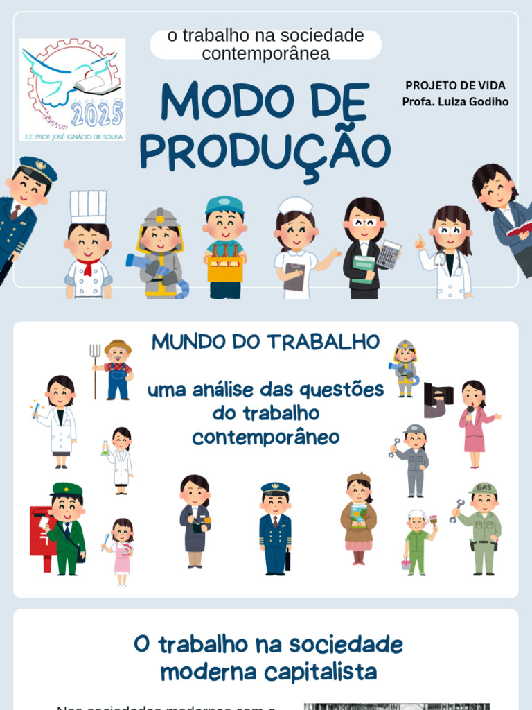 Análise do Trabalho na Sociedade Moderna | PDF | Capitalismo | Feudalismo