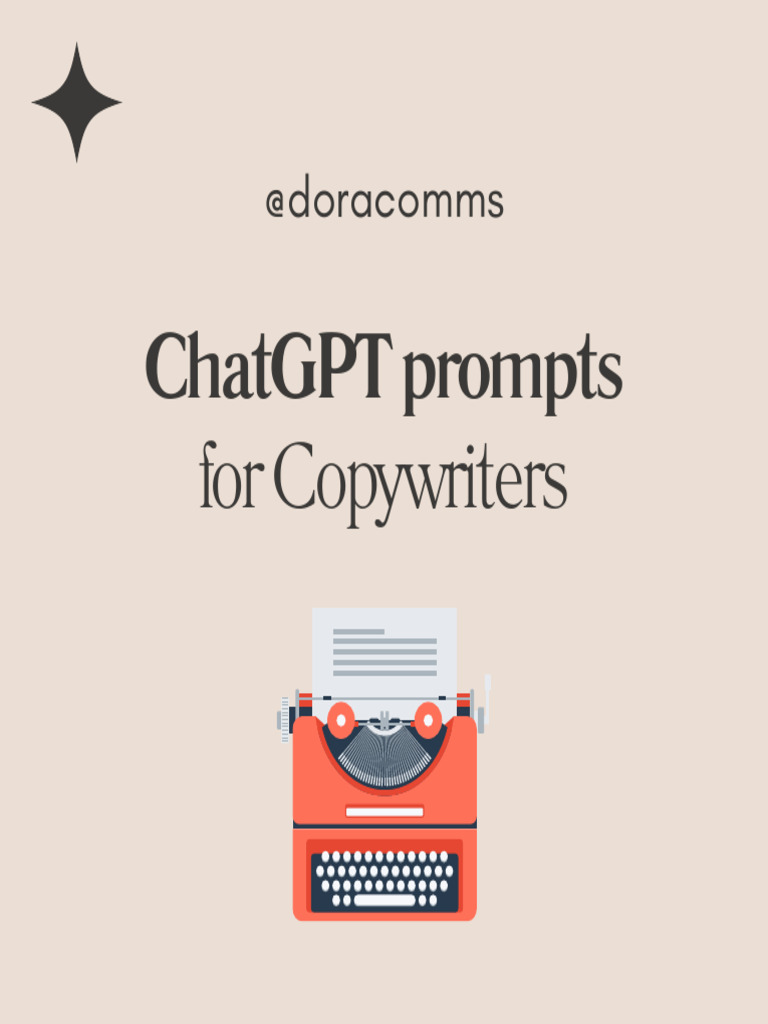 ChatGPT Prompts For Copywriters - @doracomms | PDF | Copywriting ...