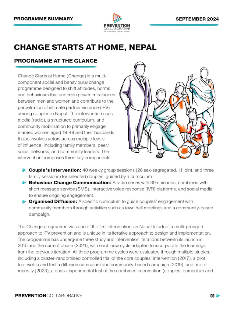IPV Prevention Programme in Nepal | PDF | Violence | Community