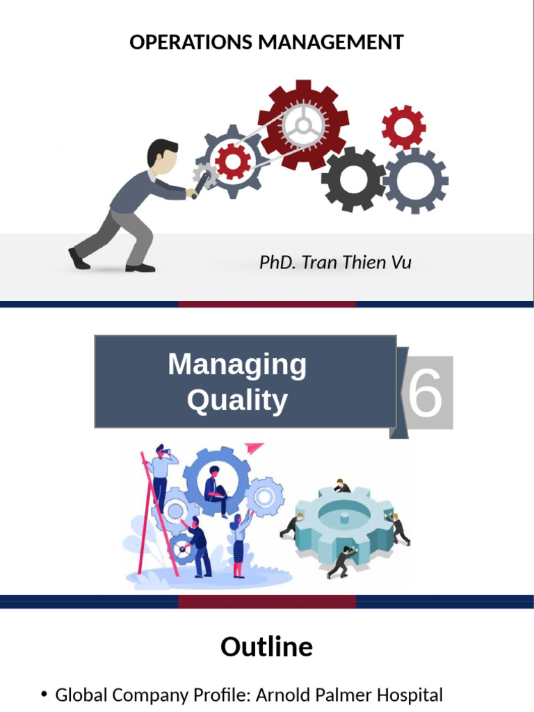 Chapter 6. Managing Quality | PDF | Six Sigma | Probability Distribution