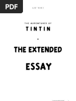Download Tintin and the Extended Essay by Jonathan Leschinski SN96724913 doc pdf
