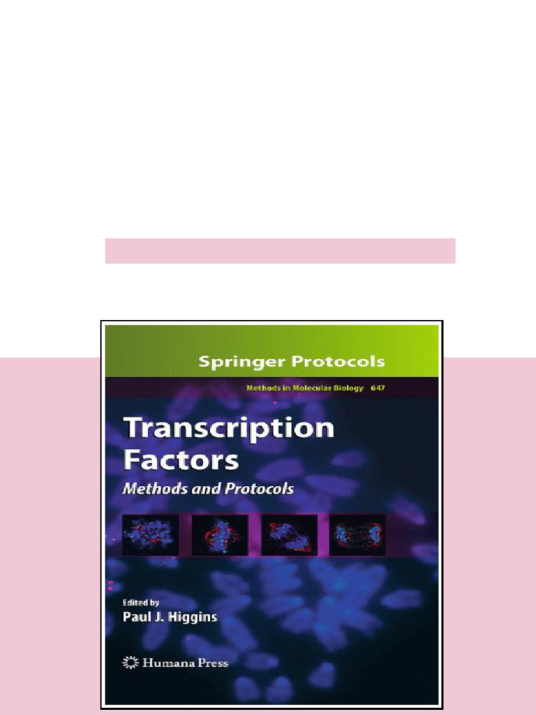 (Ebook) Transcription Factors: Methods and Protocols by Céline Charlot ...