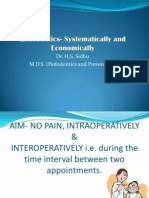 Endodontics- Symmetrical and Economical