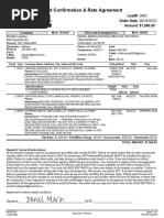 Trucking Rate Confirmation Template | PDF | Transport