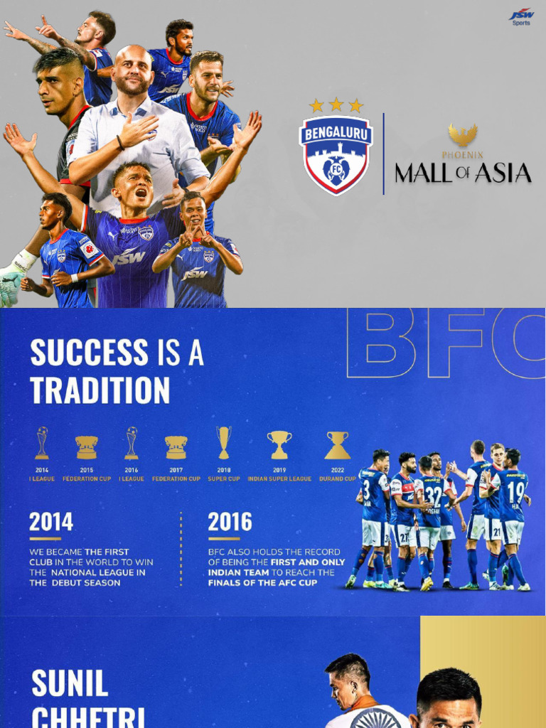 Sunil Chhetri: Bengaluru FC's Legend | PDF | Association Football Clubs ...