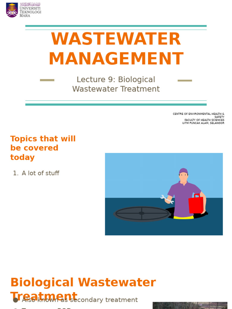Biological Wastewater Treatment Overview | PDF | Sewage Treatment ...
