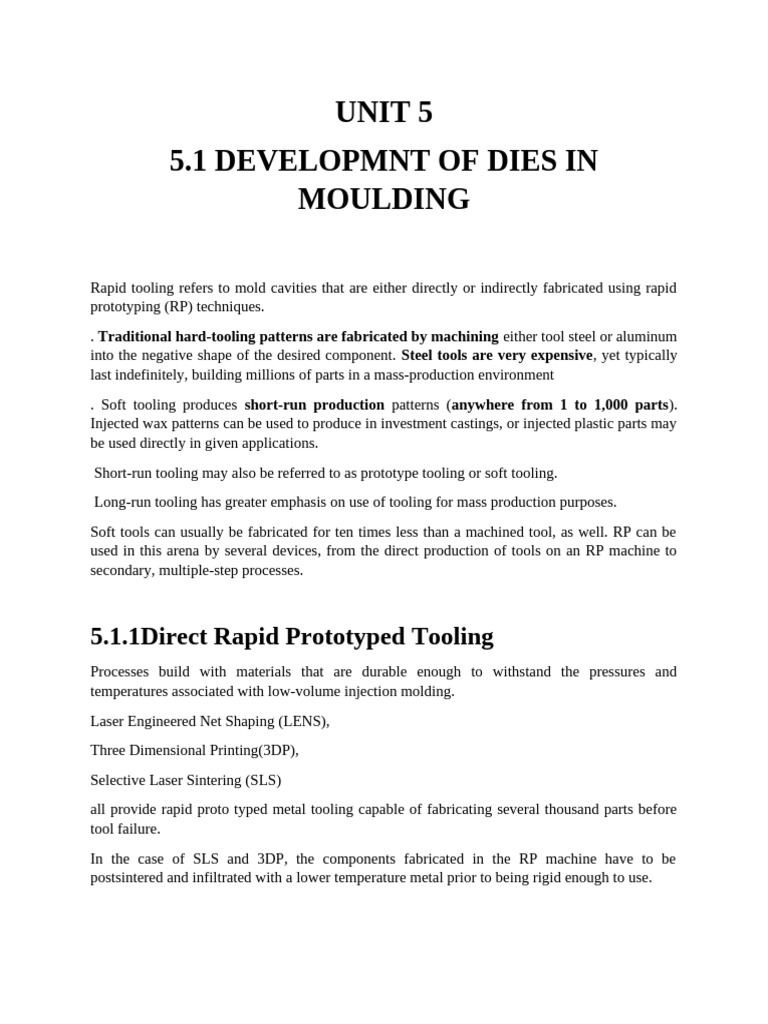 Unit 5 | PDF | 3 D Printing | Silicone