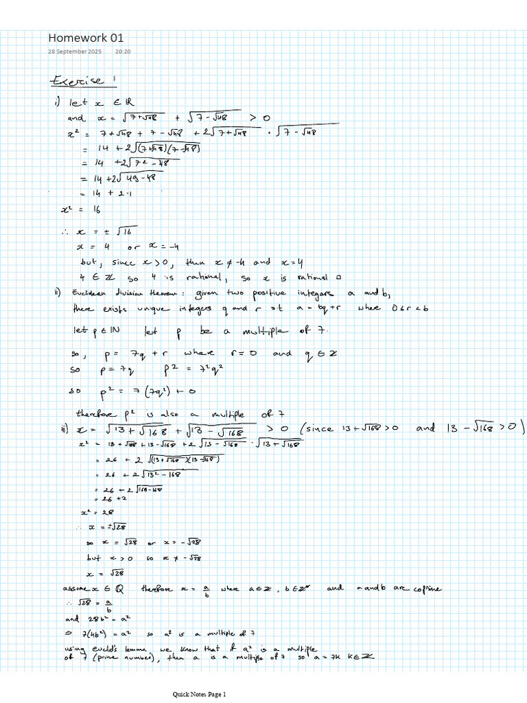 Homework 01 | PDF