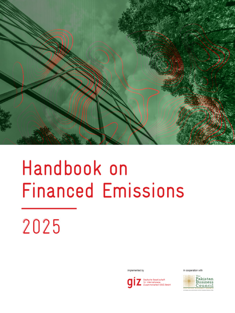 Financed Emissions Handbook for Banks | PDF | Climate Change Mitigation ...