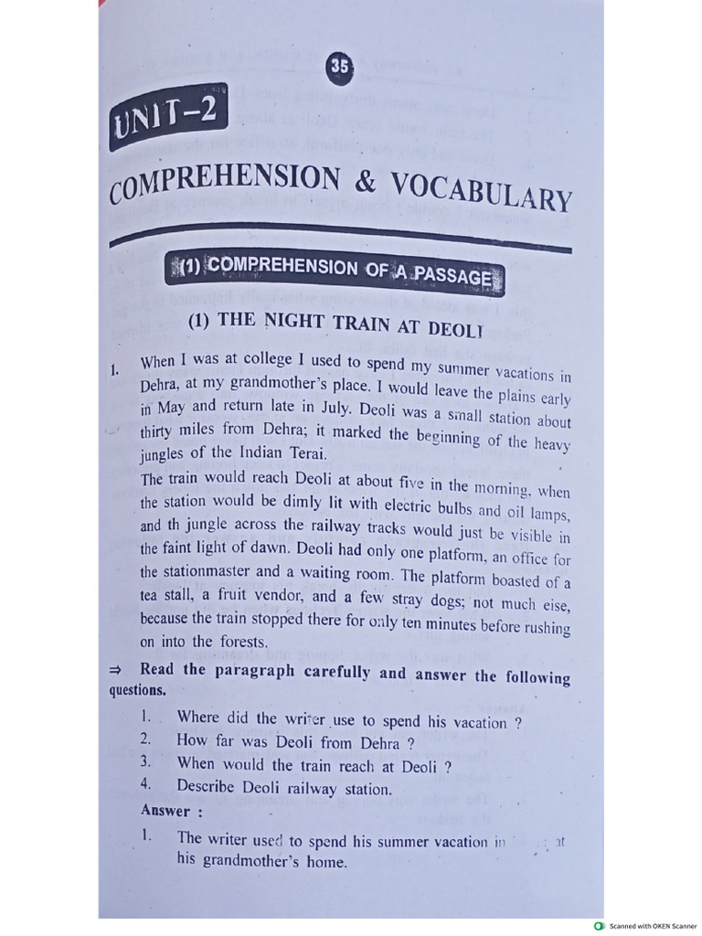 English Unit 2 | PDF