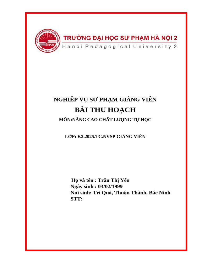 Nâng Cao CL TH | PDF