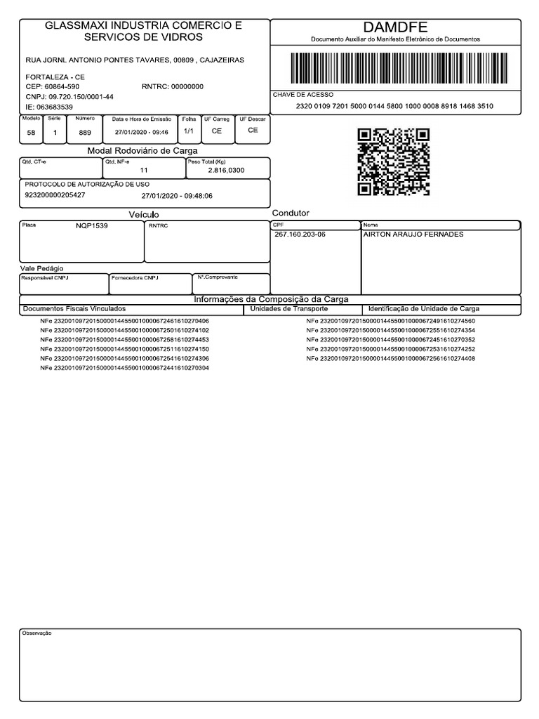 Damdfe 889 | PDF