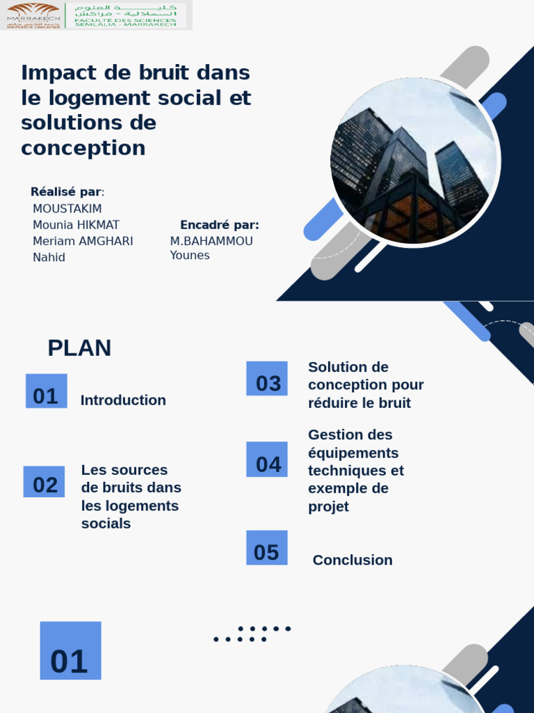 Solutions de conception contre le bruit en logement social | PDF ...