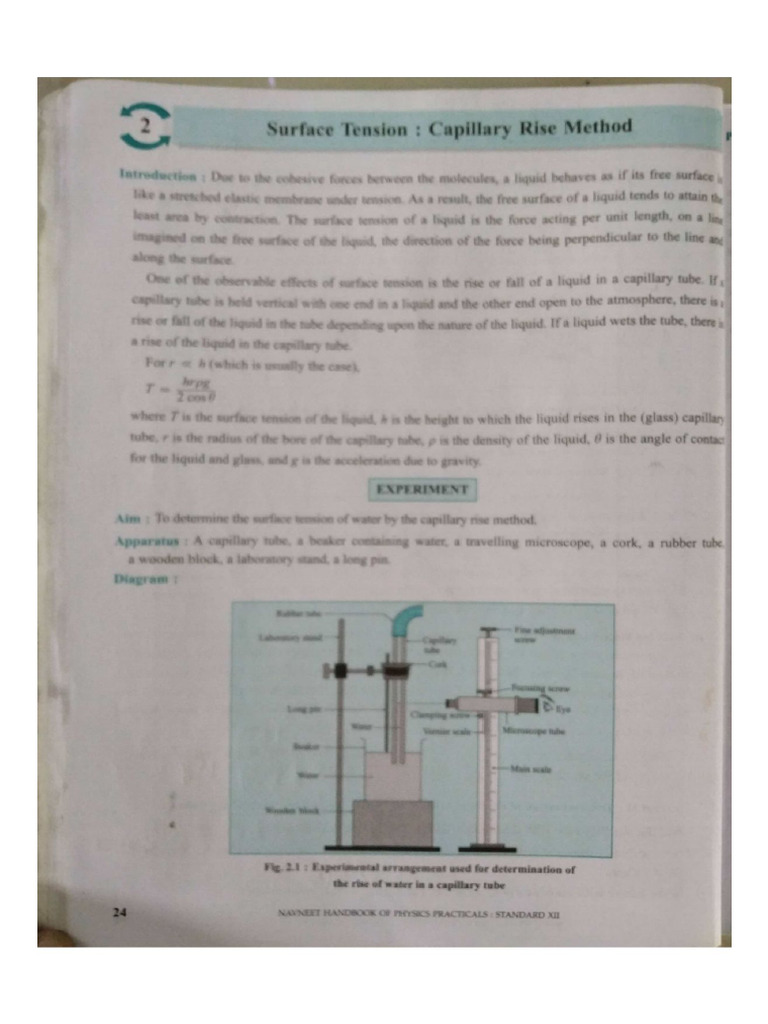 Physics Experiment No. 2 | PDF