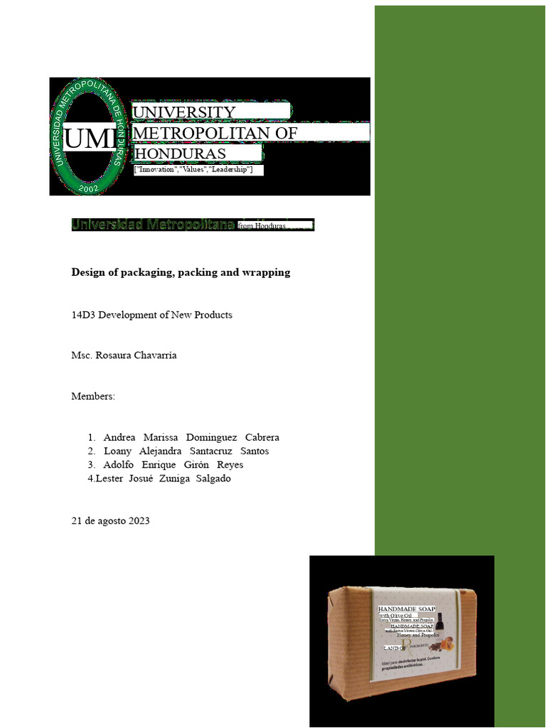 Handmade Soap Packaging Design Guide | PDF