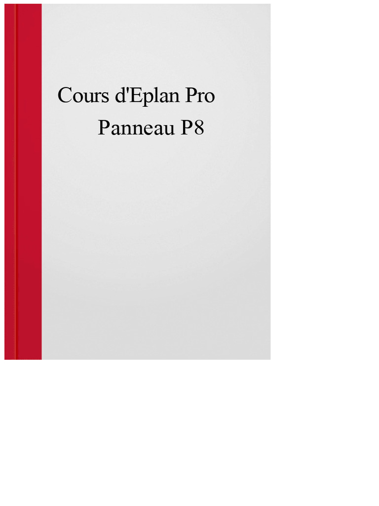 Guide complet sur EPLAN Pro Panel 3D | PDF | Mise en page | Macro ...