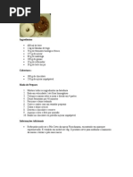 Receita Donuts