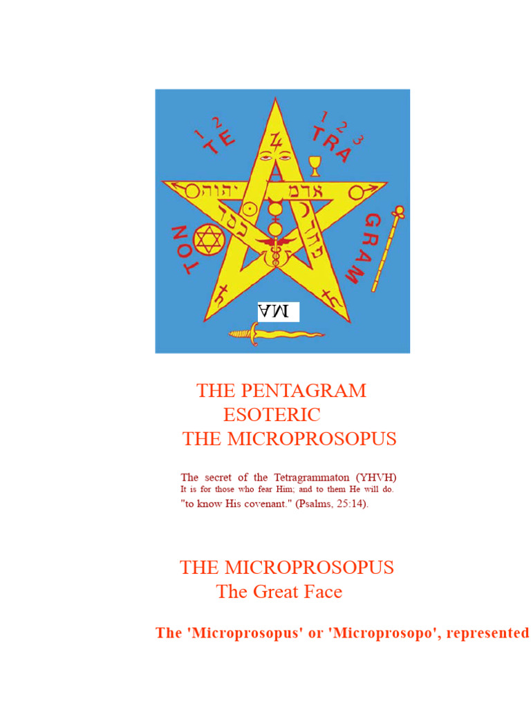 Esoteric Meaning of the Pentagram | PDF | Kabbalistic Words And Phrases